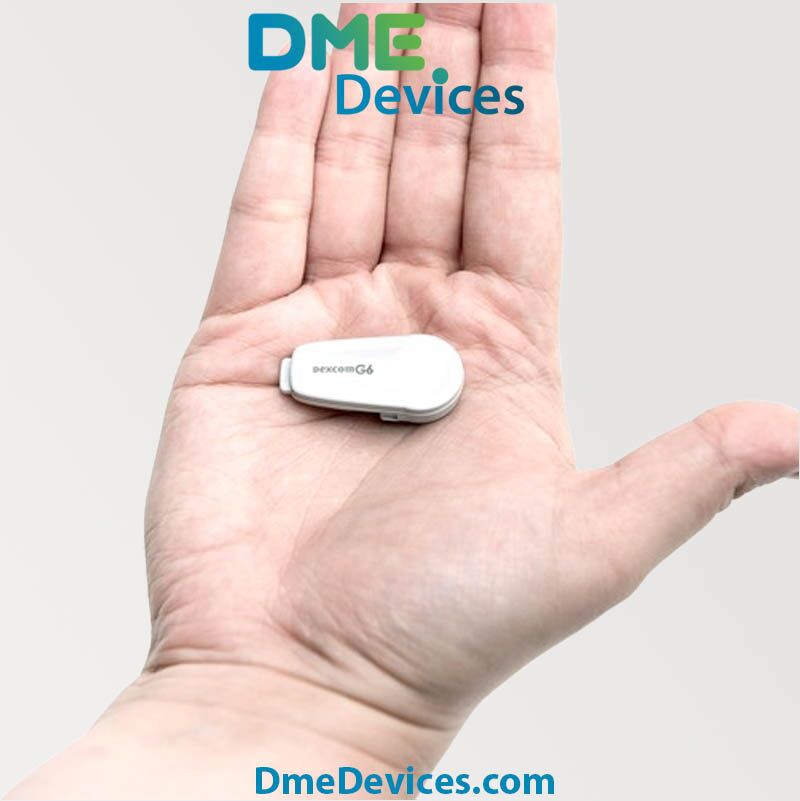 Dexcom G6 Transmitter in hand 2